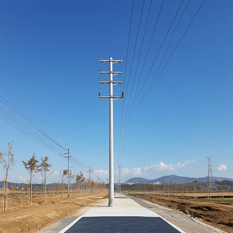 Stainless Steel Power Pole
